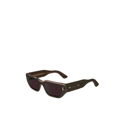 Image of Calvin Klein Sunglasses, Size: 51, Brown rose