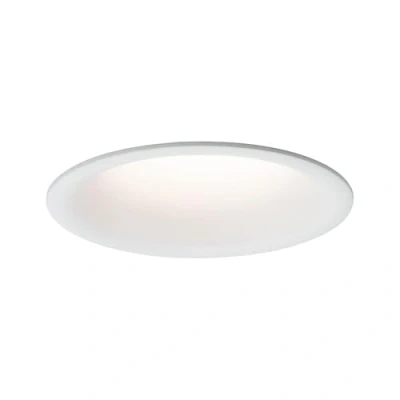 Image of Paulmann 93416 Cymbal LED recessed luminaire incl. 1x6.8W IP44 dimmable spotlight white matt spot plastic lamp 2700K