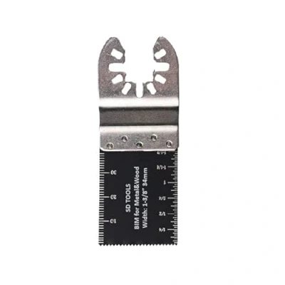 Image of SDTOOLS 34mm 68mm Wood Metal Oscillating Saw Blades Quick Release Cutting Multi Tool Blade Multitool Accessory (Metal &amp; 1pc)