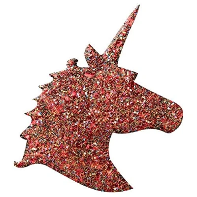 Image of FolkArt Glitterific Acrylic Paint, Red, Small