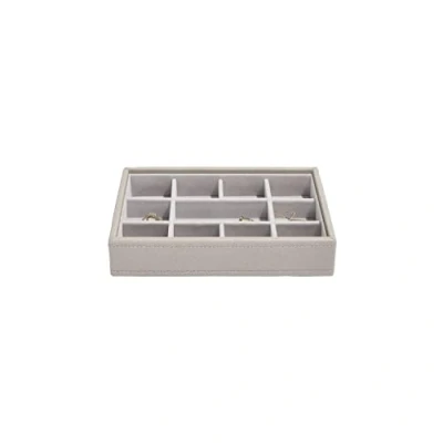 Image of Stackers Taupe Mini Jewellery Box Trinkets Layer
