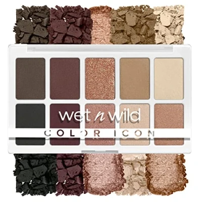 Image of Wet &#039;n&#039; Wild, Color Icon 10 Pan Palette, Eyeshadow Richly Pigmented Colors for Everyday Makeup, Long Lasting and Easy to Blend Formula, Nude Awakening