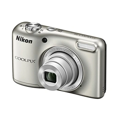 Image of Nikon Coolpix L29 Compact Digital Camera 16.1 Megapixels 2.7 Inch Screen 5x Optical Zoom Silver (Renewed)