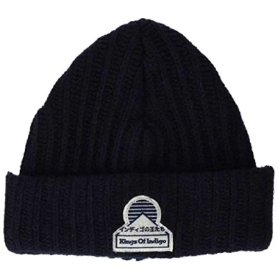 Image of Kings of Indigo Beanie, Blue (Navy 8112), One (Size: OS)