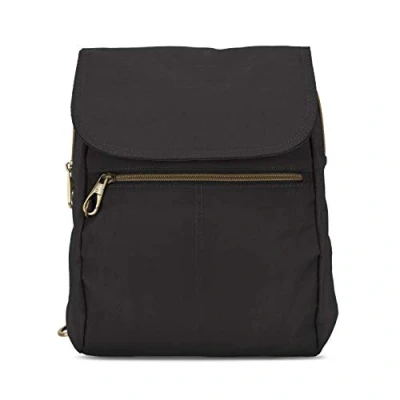 Image of Travelon Luggage Anti theft Signature Slim Backpack, Black, One Size, Backpack