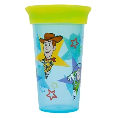 Image of The First Years Toy Story 2 in 1 Spoutless Cup, Transitions to Open Toddler Multicolor