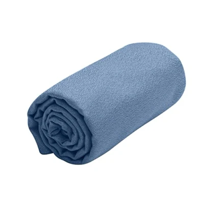 Image of Sea to Summit Airlite Microfibre Towel S Hand Ultra Absorbent &amp; Quick Dry Lightweight Tiny Pack For Travel Backpacking 40 x 80cm Sage Green 30g