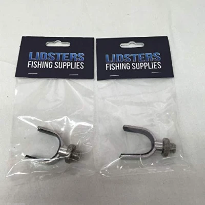 Image of 2 Stainless Steel Fishing U Rod Rests Carp Coarse Pod Lidsters Tackle