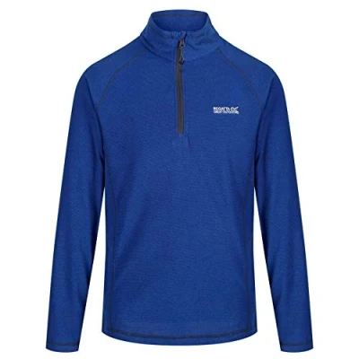 Image of Regatta Men&#039;s Montes Lightweight Half Zip Overhead Micro Fleece Jacket, Blue (Surf Spray), XXXL