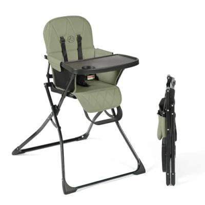 Image of Ickle Bubba Flip Magic Fold Highchair Sage Green