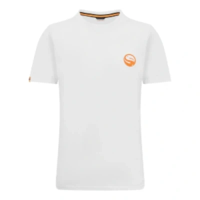 Image of Guru Semi Logo t shirt White L Fishing