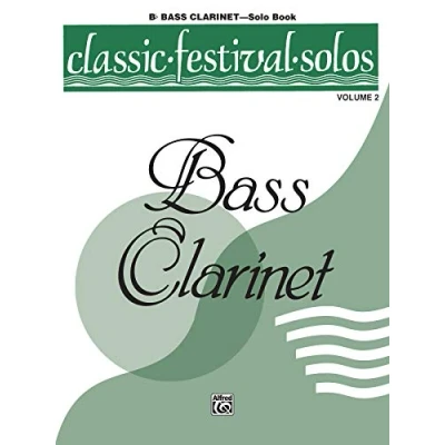 Image of Classic Festival Solos Bass Clarinet Vol. 2: Solo Book