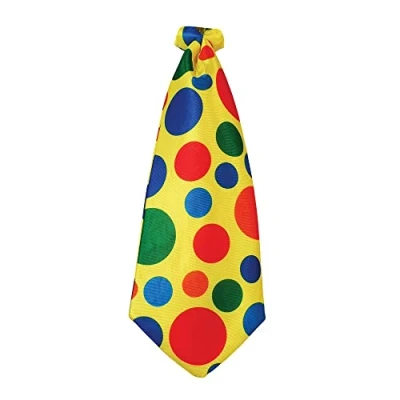Image of Bristol Novelty BA817 Clown Long Tie, One Size