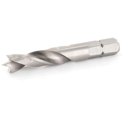 Image of FAMAG 7mm HSS Ground Brad Point Drill Bit 1/4&quot; Hex Shank Short, 1596070