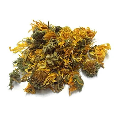 Image of Dried Marigold (Calendula) Flowers,Speedrange (100g)