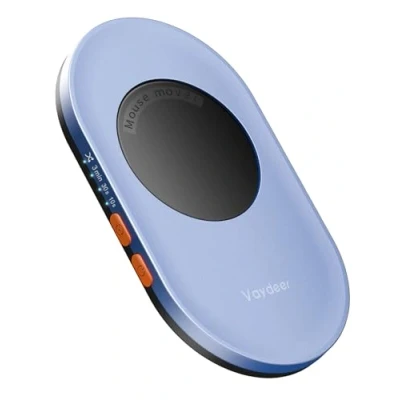 Image of Vaydeer Ultra Slim Mouse Mover, Air 3 Jiggler with Adjustable Interval Timer, Undetectable &amp; Noiseless, Simulates Realistic Movement, Driver Free Shaker for Keeping The PC Active (Fog Blue)