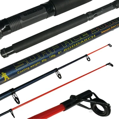 Image of Roddarch 10&#039; Telescopic Sea Fishing Rod Beachcaster Pier Travel