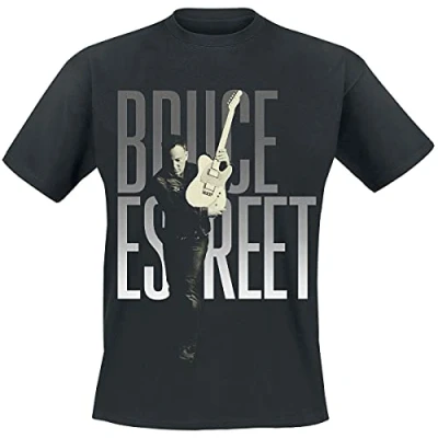 Image of Bruce Springsteen Estreet T Shirt Black M
