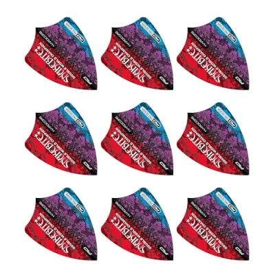 Image of RED DRAGON Hardcore Peter Wright Snakebite Multi Freestyle Dart Flights 3 Sets Per Pack (9 in total)