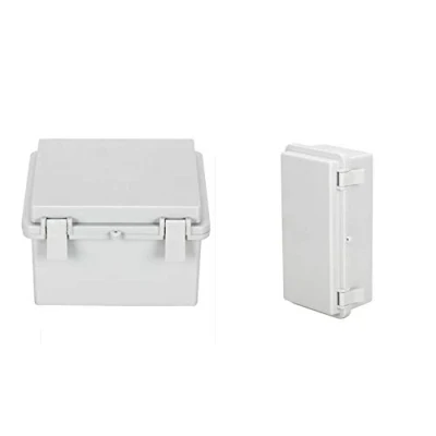 Image of Supertool HA3331A Electrical Junction Box IP65 Connector External Plastic Case Enclosure Power Waterproof Cable Case(1Pcs 200x100x70mm),White