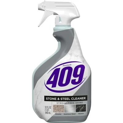 Image of Formula 409 Stone and Steel Cleaner Spray Bottle, 32 Fluid Ounces