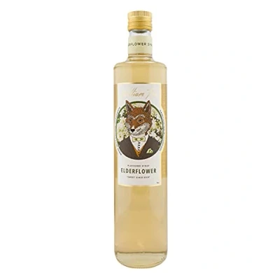 Image of William Fox Premium Elderflower Syrup 75cl