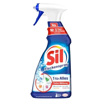 Image of SIL Stain Spray, 500 ml (Pack of 5), Universal Remover with Turbo Effect for All Types Stains