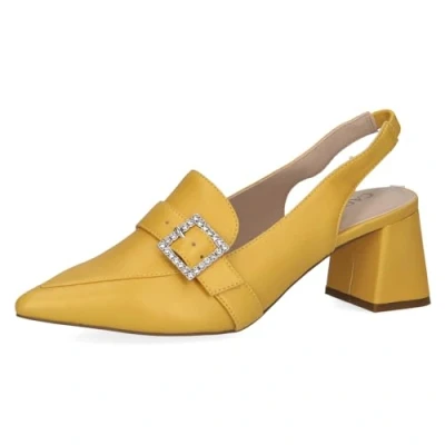 Image of CAPRICE Women&#039; 9 29604 42 Pump, Yellow Perlato, 8 UK