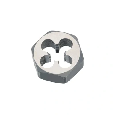 Image of Volkel 23118 3/8 inch UNC HSS Hexagon Die Nut