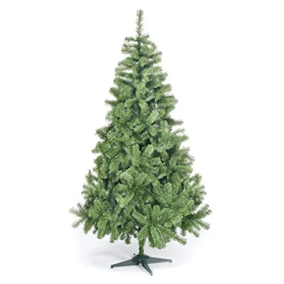Image of Garden Store Direct Colorado Chrtistmas Tree Green, Grey, Black, White, Frosted or Flocked (180cm (6ft), Green)