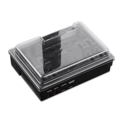 Image of Decksaver Cover for Roland Aira VT 4 Super Durable Polycarbonate Protective lid in Smoked Clear Colour, Made The UK Producers&#039; Choice Unbeatable Protection
