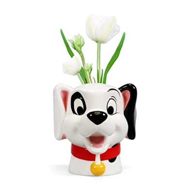 Image of Disney Classic Collectable Vases 101 Dalmatians Table Top Vase Dalmatian