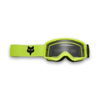 Image of Fox Racing Unisex Adult Goggle Junior Main Core Fluorescent Yellow OS Glasses One Size