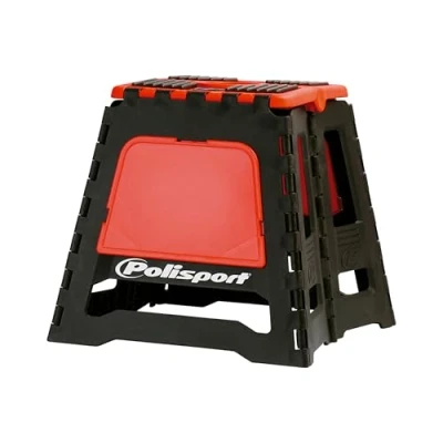 Image of Polisport Fold Away Stand, Black / Red Motocross4u