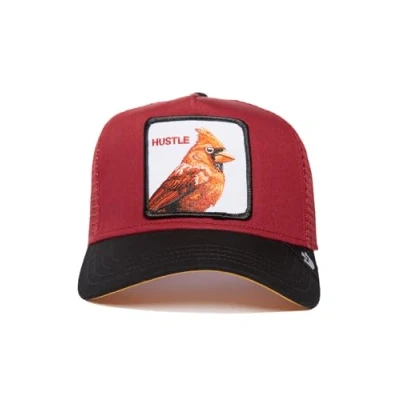 Image of Goorin Bros Trucker Cardinal FAN Cap, Men&#039;s, Size: One Size, Burgundy
