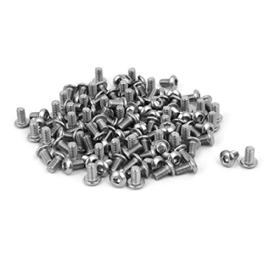 Image of Sourcingmap M3 x 5mm 304 Stainless Steel Button Head Hex Socket Cap Screws Fastener 120PCS