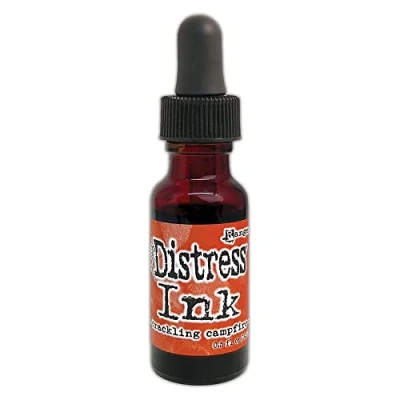Image of Tim Holtz Ranger Distress Re Inker Crackling Campfire, 0.5 oz