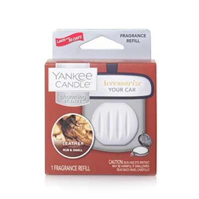 Image of Yankee Candle Leather Charming Scents Fragrance Refill
