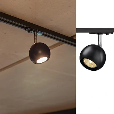 Image of SLV Light Eye 1 Spot for single circuit track black