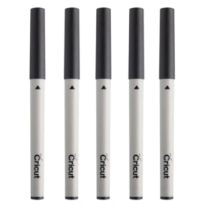 Image of Cricut 2002948 , Black (5 ct), ink, Multi Pen Set Collection