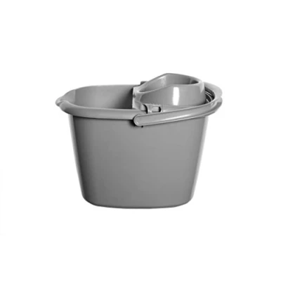 Image of Whitefurze 15L Deluxe Mop Bucket, Black