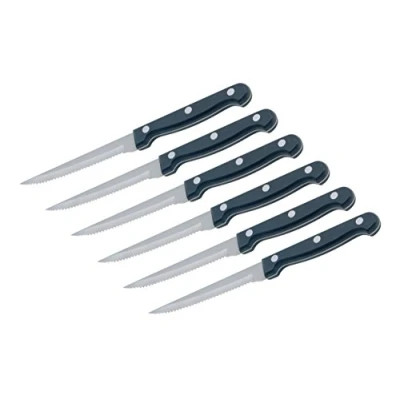 Image of KitchenCraft Deluxe 6 Piece Steak Knife Set