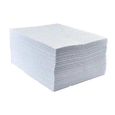 Image of Portwest Oil Only Pad, Color:White, Size:50cm x 40cm Absorbs 0.8 Litres, SM50WHR