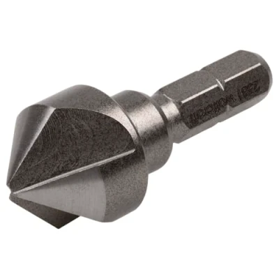 Image of wolfcraft HSS Conical Countersink, Ø 16 mm, Hexagon Shank I 2581000 for precise countersinking of drill holes flush screw connections in metal and plastic