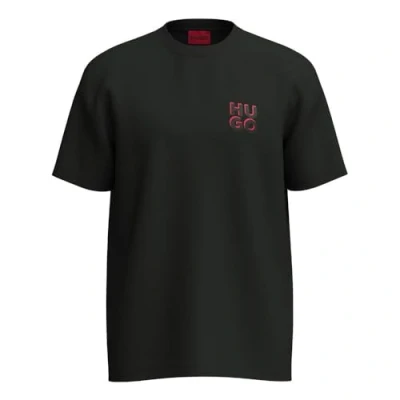 Image of HUGO Dimento 2 PACK Basic Tshirt, Men&#039;s, Size: Small, Black