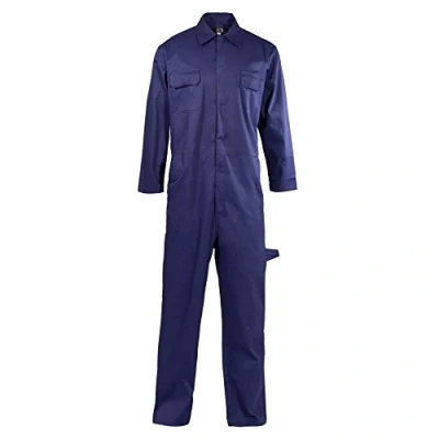 Image of Supertouch 51901 Basic Coverall, Polycotton, Small, Navy Blue