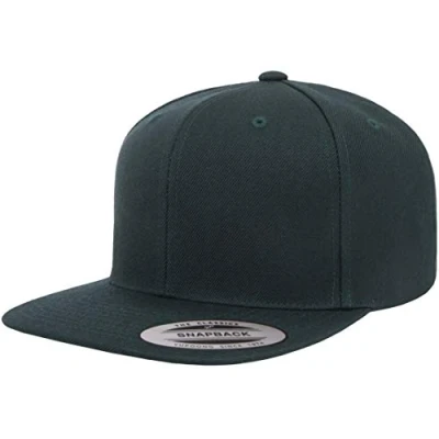 Image of Flexfit Premium Snapback Cap Hat, Spruce, One Size