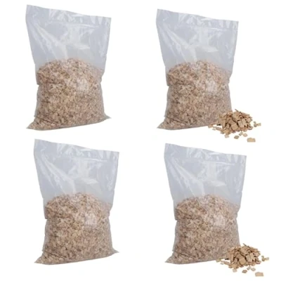 Image of AB Tools 4pk OF 6 Litre Natural Coarse Beech Chips Bird Parrot Cage Bedding Covering