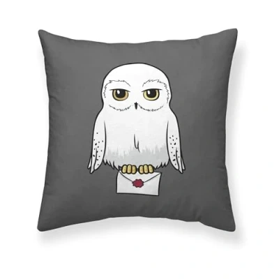 Image of BELUM Harry Potter Cushion Cover, 100% Cotton 50 x cm, Model Hedwig A