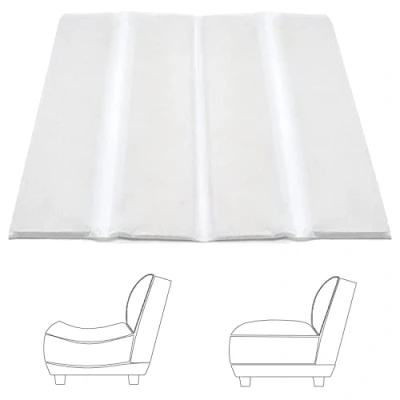Image of KISAA Living Sofa Saver Adjustable/Foldable Cushion Support Board, Sag Savers 1,2,3 Seater Rejuvenator Boards Couch (White, 1 Seater)